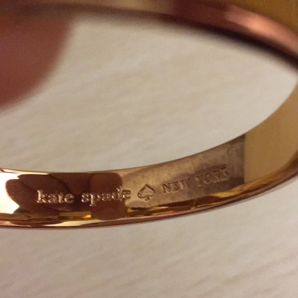 Kate Spade Yellow color enamel gold plated bracelet - Picture 4 of 9
